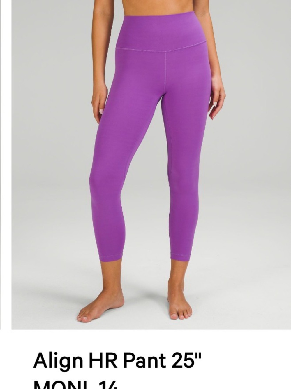 lululemon athletica Align High-Rise Leggings - Bright Purple
